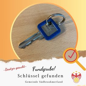 Schlüssel gefunden
