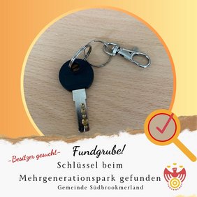 Schlüssel gefunden