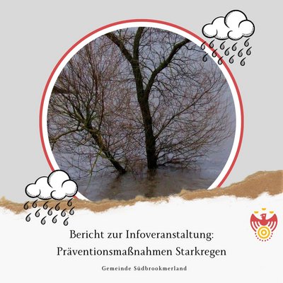Ein kahler Baum ragt aus dem Wasser