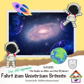Fahrt zum Universum Bremen