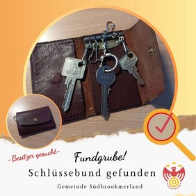 Schlüsselbund gefunden