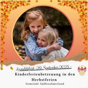 Kinderferienbetreuung in den Herbstferien
