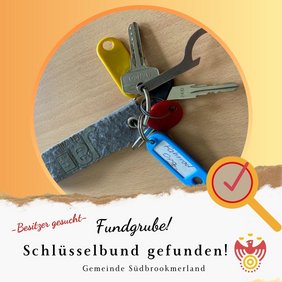 Schlüsselbund gefunden