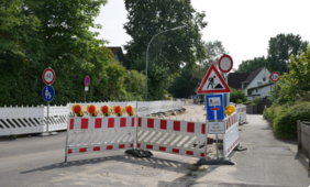 Eine Baustelle